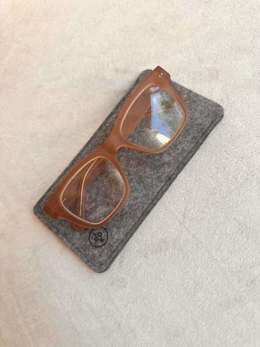Women's Matte Brown Rectangle Glasses - Sleek Everyday Frames